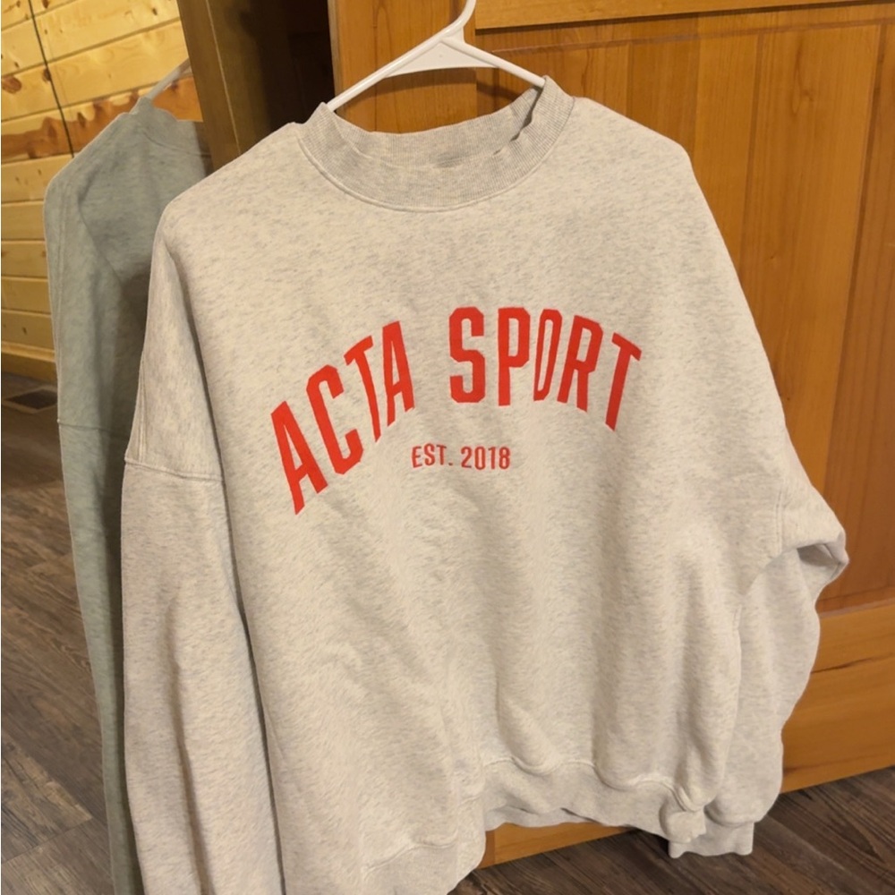 ACTA SPORT Women's Gray Sweatshirt